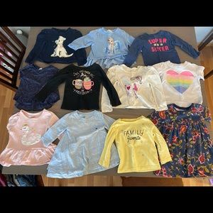 *SOLD* Bundle of Todder Girl’s Long Sleeve Tops